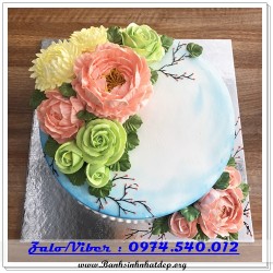 Mẫu Bánh Sinh Nhật Đẹp - A339